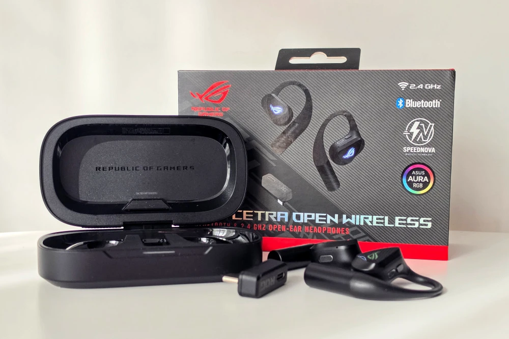 Огляд ASUS ROG Cetra Open Wireless — топові компактні ігрові навушники відкритого типу